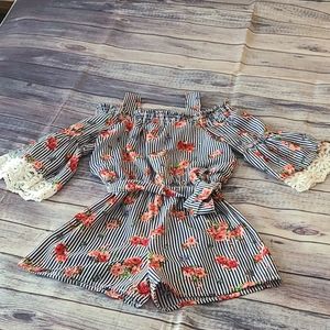 Floral Short set, size M